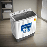 Flamino Home Accessories Flamino 8KG Twin Tub Washing Machine - F850WMTT-8KG