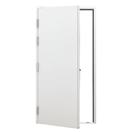 Fort Door Security & Entrance Doors Fort Door 30-Minute Fire-Rated Steel Security Door - White Solid Panel