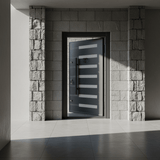 Fort Door Fort Door Aluco-Board Security Door with Triple Lock System - Slate Graphite Grey