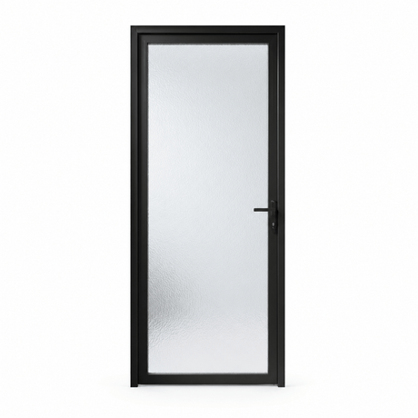 Fort Door Interior Doors Fort Door Double-Layer Tempered Glass Interior Door with Aluminium Frame & One-Click Lock