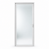 Fort Door Interior Doors Fort Door Double-Layer Tempered Glass Interior Door with Aluminium Frame & One-Click Lock
