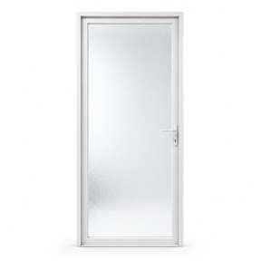 Fort Door Interior Doors Fort Door Double-Layer Tempered Glass Interior Door with Aluminium Frame & One-Click Lock