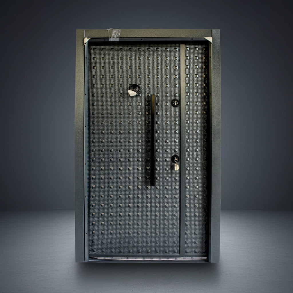 Fort Door Fort Door Full Metal Security Door with Dual Lock System - Graphite Grey