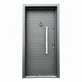 Fort Door Fort Door Full Metal Security Door with Dual Lock System - Graphite Grey