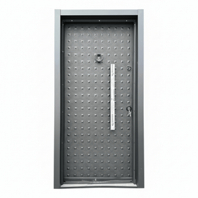 Fort Door Fort Door Full Metal Security Door with Dual Lock System - Graphite Grey