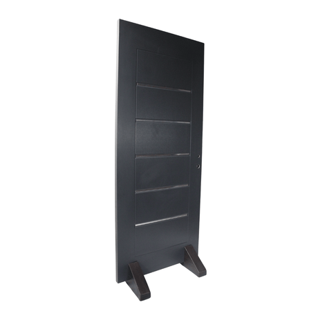 Fort Door Fort Door PVC Waterproof Internal Door with Frame & Accessories - Grey