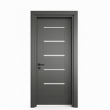 Fort Door Fort Door PVC Waterproof Internal Door with Frame & Accessories - Grey