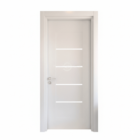 Fort Door Fort Door PVC Waterproof Internal Door with Frame & Accessories - White