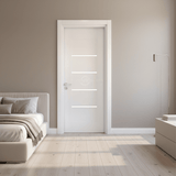 Fort Door Fort Door PVC Waterproof Internal Door with Frame & Accessories - White
