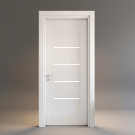 Fort Door Fort Door PVC Waterproof Internal Door with Frame & Accessories - White