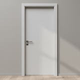 Fort Door Fort Door PVC Waterproof Internal Door with Magnetic Frame & Lock - White