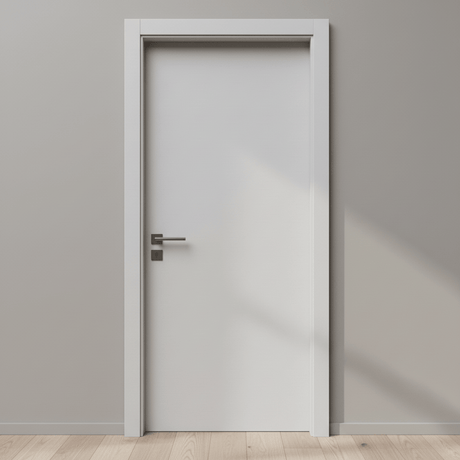 Fort Door Fort Door PVC Waterproof Internal Door with Magnetic Frame & Lock - White