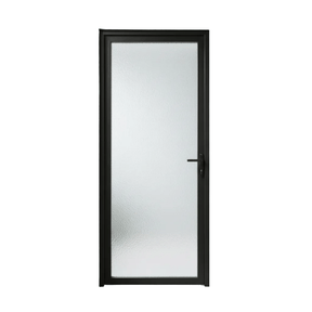 Fort Door Fort Door Tempered Glass Internal Door with Aluminium Frame - Black