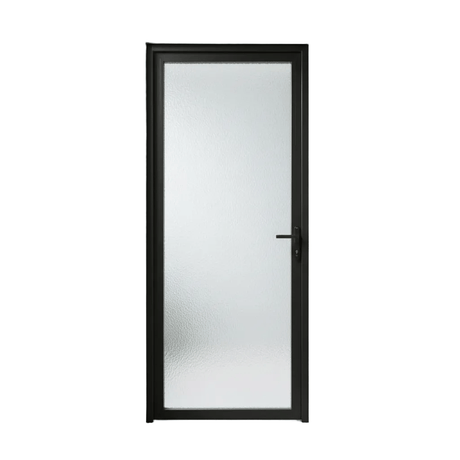 Fort Door Fort Door Tempered Glass Internal Door with Aluminium Frame - Black