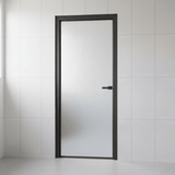 Fort Door Fort Door Tempered Glass Internal Door with Aluminium Frame - Black