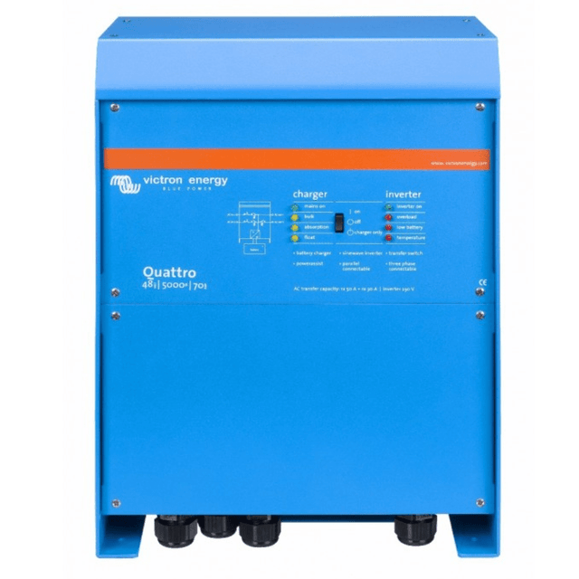 Fronius Inverters & Inverter/Chargers Vitron Quattro 48/5000/70-100/100-S - QUA485021011