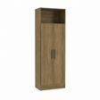 Furniture Sarayi Bedroom Furniture Modern Double Door Wooden Multi-Purpose Cabinet with Open Top Shelf - N408-NG