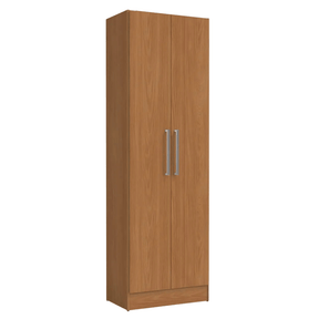 Furniture Sarayi Bedroom Furniture Modern Double Door Wooden Wardrobe with 6 Shelves - T267-CN