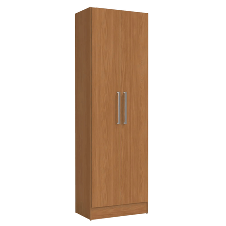 Furniture Sarayi Bedroom Furniture Modern Double Door Wooden Wardrobe with 6 Shelves - T267-CN