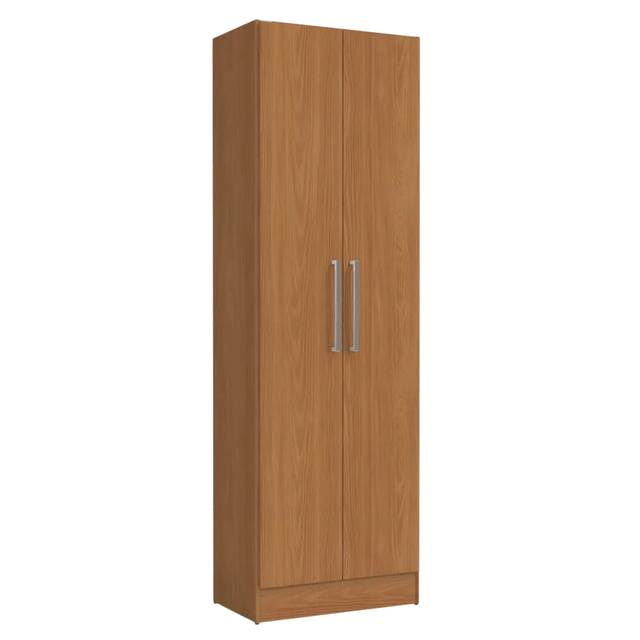 Furniture Sarayi Bedroom Furniture Modern Double Door Wooden Wardrobe with 6 Shelves - T267-CN