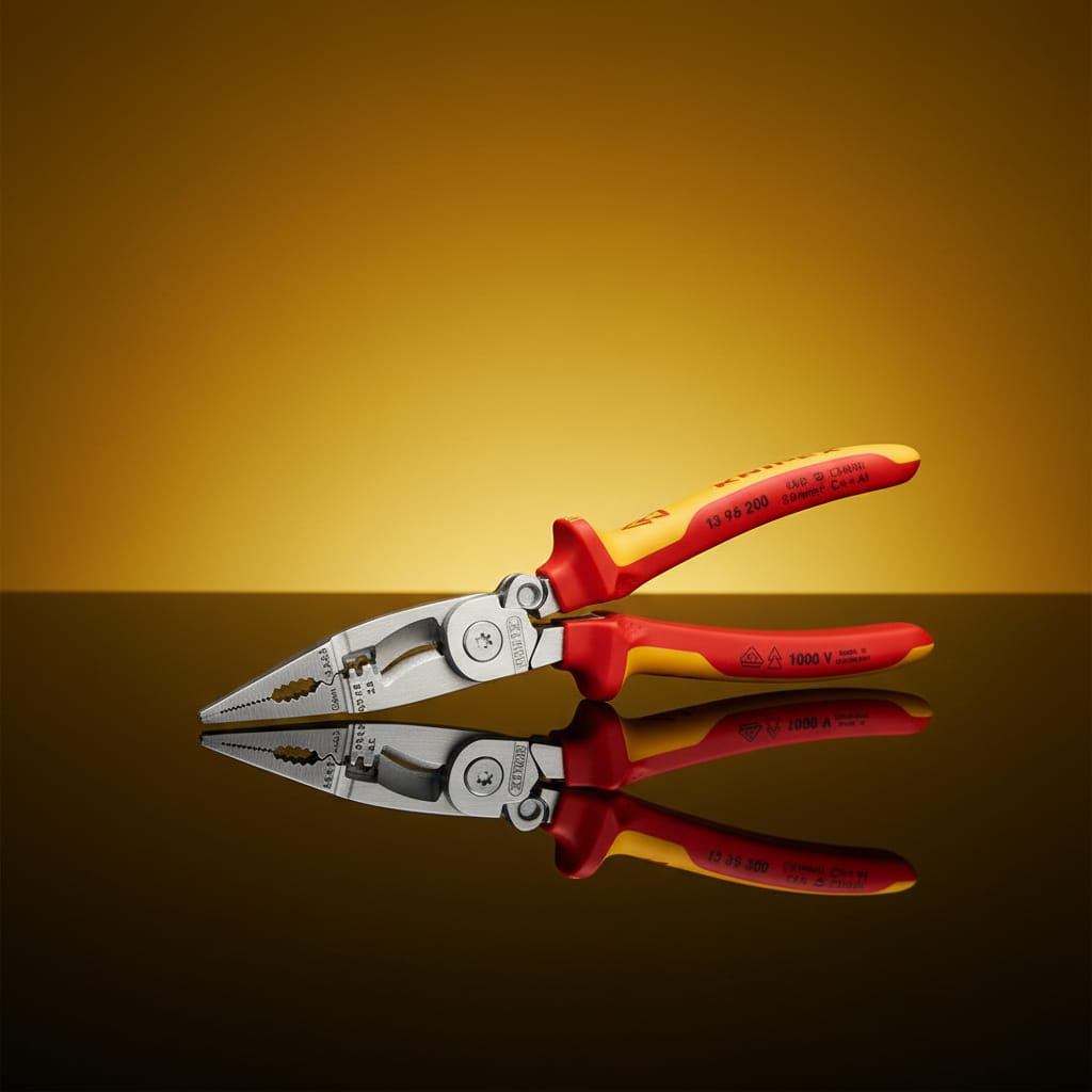 Knipex 1000V Electrical installation Pliers 200mm/8" - K-1396200