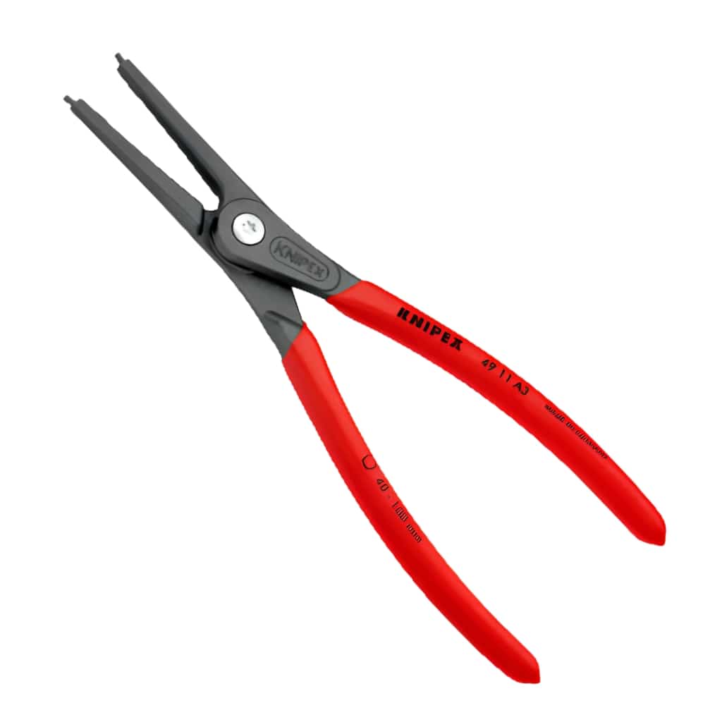 Knipex Circlip Pliers External Precision Shaft Straight 225mm - K-4911A3