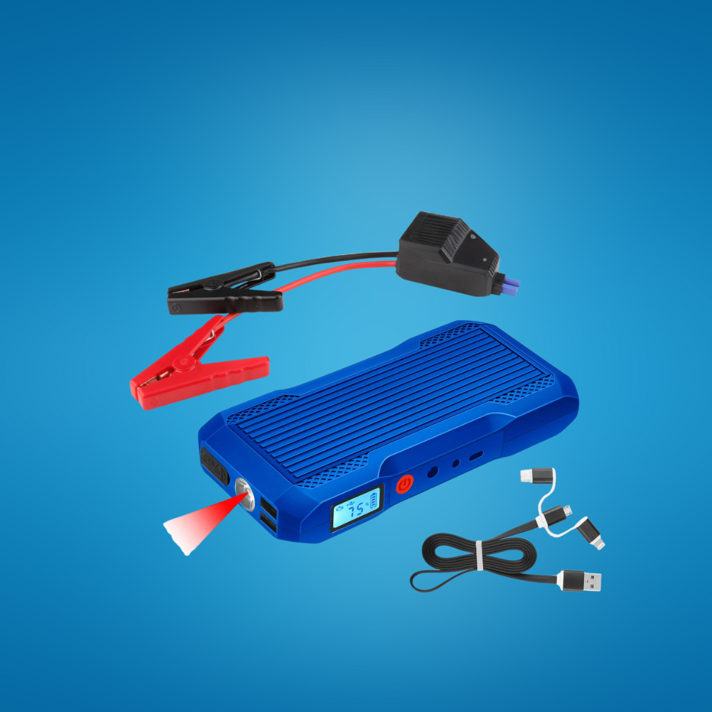 Wadfow Lithium-Ion Jump Starter 12000mAh -  WLY1512