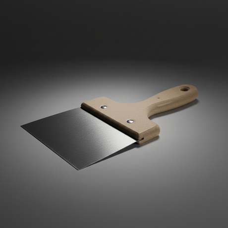 Grado Paint Tools & Equipment Grado Wall Scraper with Wood Handle 180mm - 250mm - 12-301D Series