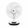 H&A Fan & Cooler H&A 16" Table Top Rechargeable Fan with 3 Speeds, USB Charging Port & LED Night Light – H&A-215-16