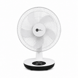 H&A Fan & Cooler H&A 16" Table Top Rechargeable Fan with 3 Speeds, USB Charging Port & LED Night Light – H&A-215-16