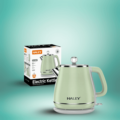 Haley Kitchen Appliances Haley Portable LED Light Display Electric Kettle - HY-8869