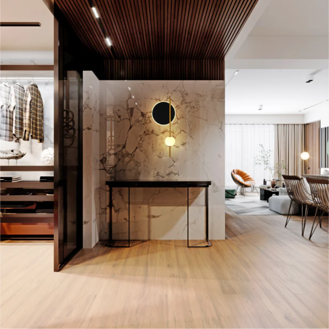 Eclipse Mirage Modern Geometric LED Wall Light