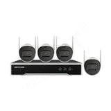 Hikvision Security & Surveillance Systems Hikvision 4MP H.265 Bullet WiFi Kit with 1TB Hard Drive & 4MP Bullet Wi-Fi Cameras - NK44W0H(D)