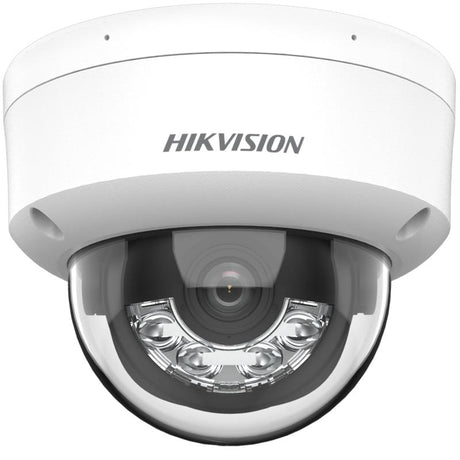 Hikvision Smart Home Hikvision 6MP Smart Hybrid Light Fixed Dome Network Camera - DS-2CD1163G2-LIU