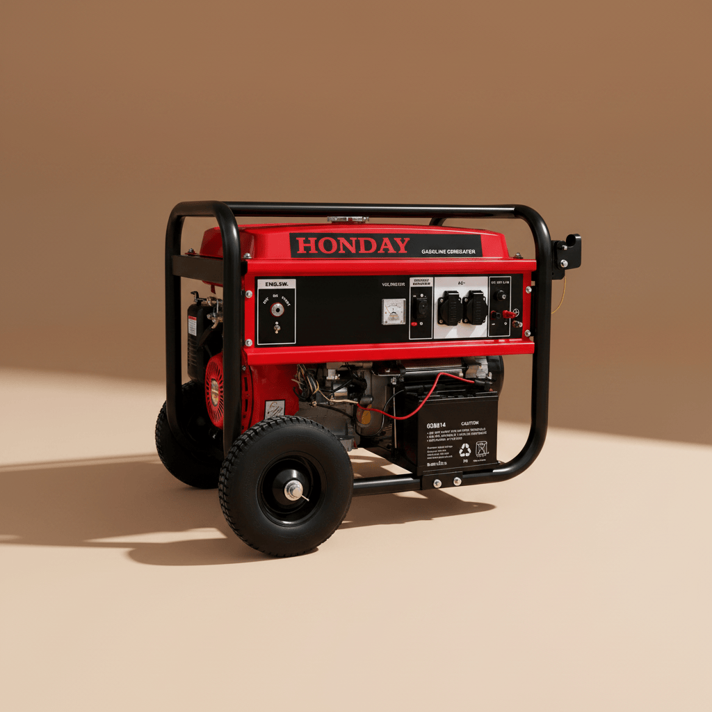 Honday Generator Honday 3.3KW Gasoline Generator with Wheels – SPG4500DXE2