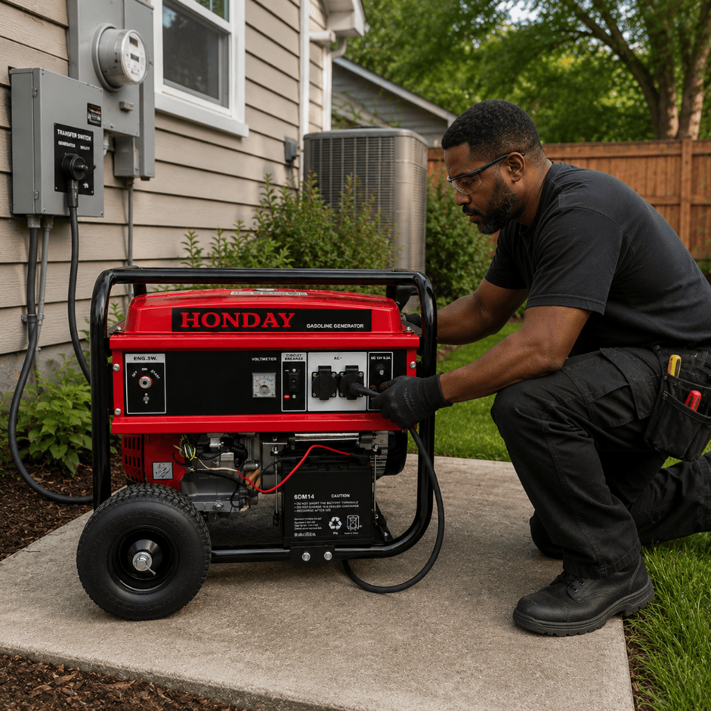 Honday Generator Honday 3.3KW Gasoline Generator with Wheels – SPG4500DXE2