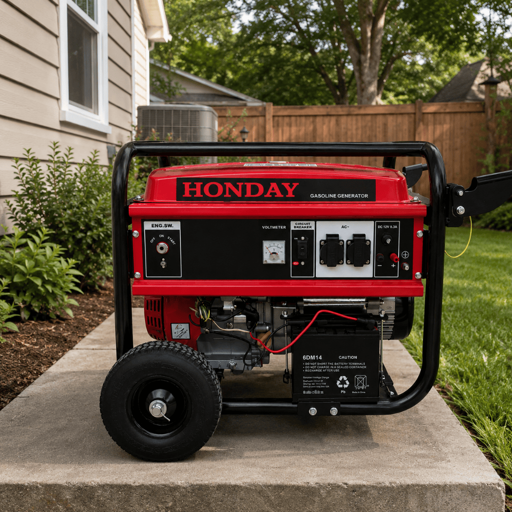 Honday Generator Honday 3.3KW Gasoline Generator with Wheels – SPG4500DXE2