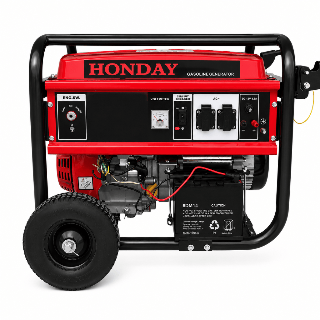 Honday Generator Honday 3.3KW Gasoline Generator with Wheels – SPG4500DXE2