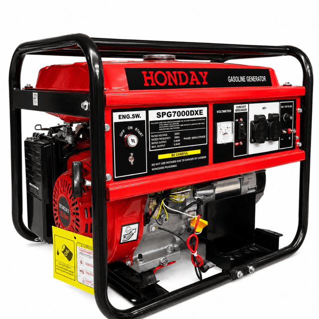 Honday Generator Honday 5.0 KW Gasoline Generator – SPG7000DXE