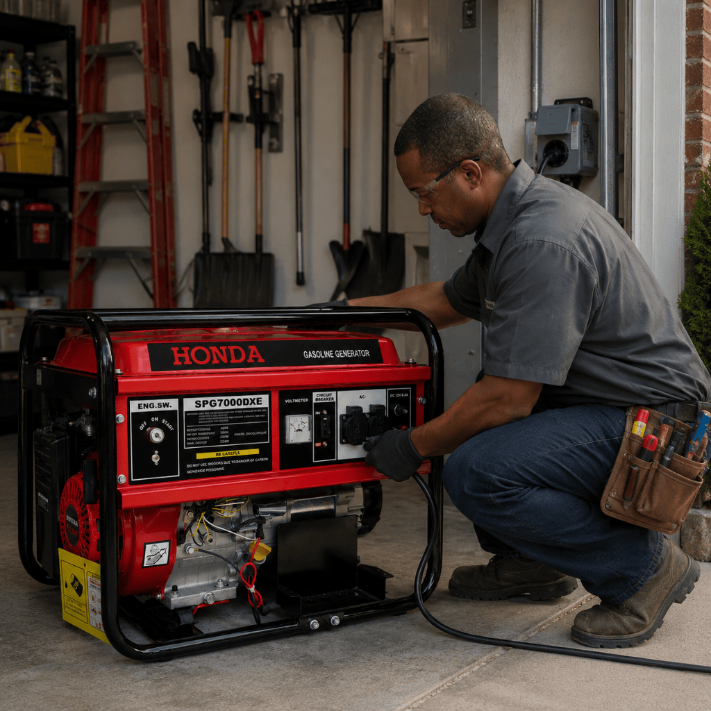 Honday Generator Honday 5.0 KW Gasoline Generator – SPG7000DXE