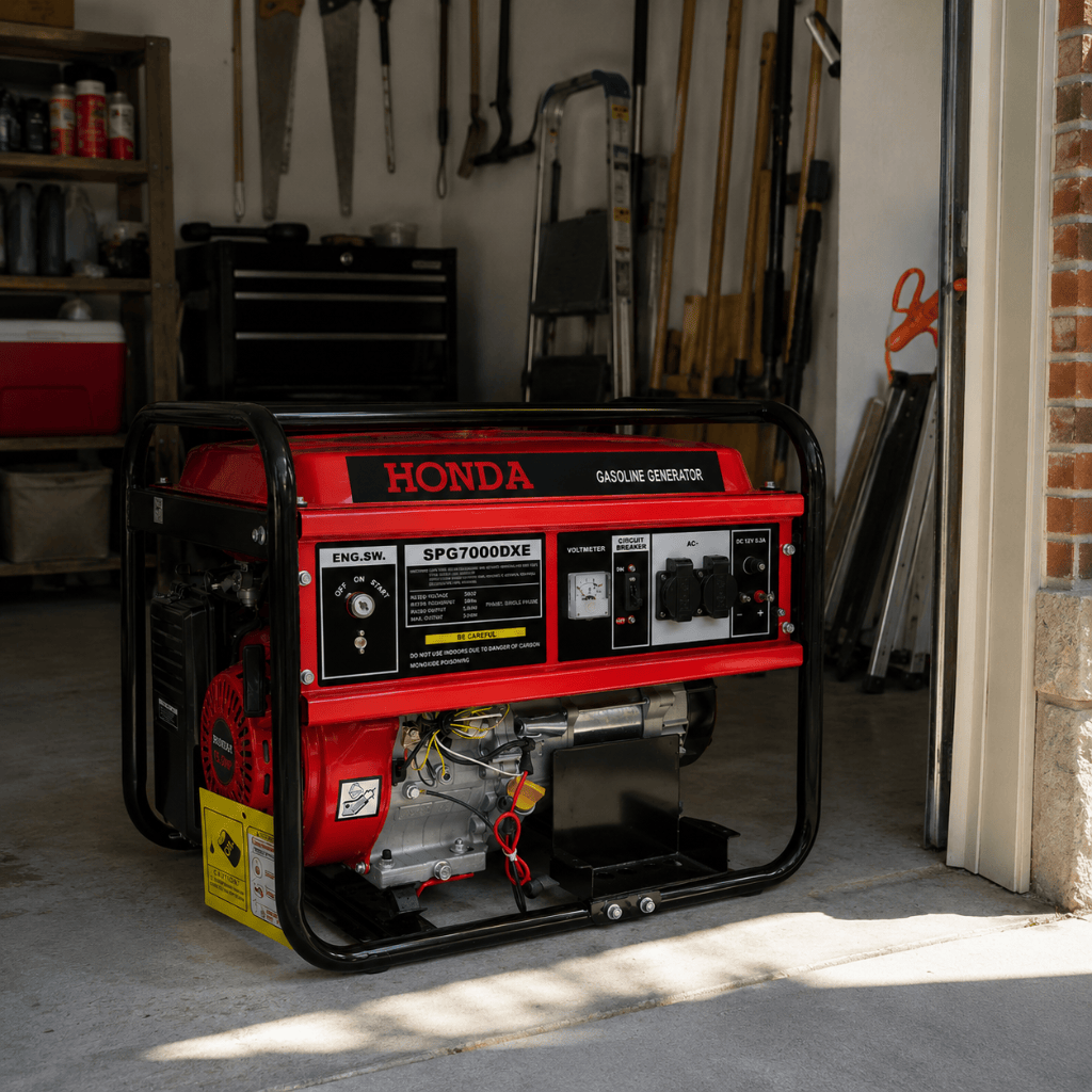 Honday Generator Honday 5.0 KW Gasoline Generator – SPG7000DXE