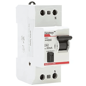 Indoasian Load Centers & Circuit Protection Indoasian  Caretron 63A 2-Pole RCCB - RCCB 63A/DP/30MA