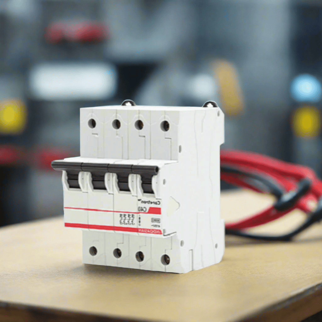 Indoasian Load Centers & Circuit Protection Indoasian Caretron Four Pole C-Curve MCB FP Series (6A-63A)