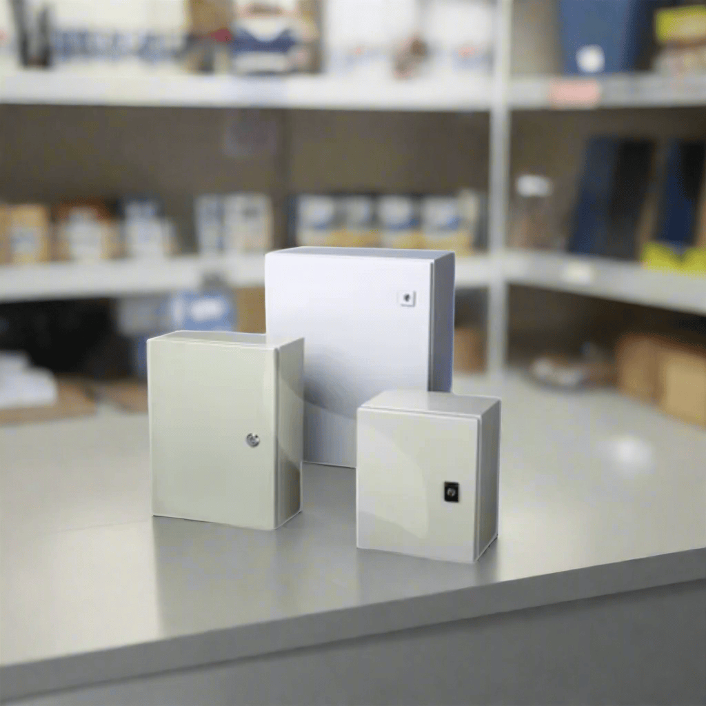 Indoasian Load Centers & Circuit Protection Indoasian IP55 Metal Weatherproof  Enclosures