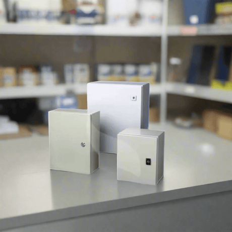 Indoasian Load Centers & Circuit Protection Indoasian IP55 Metal Weatherproof  Enclosures