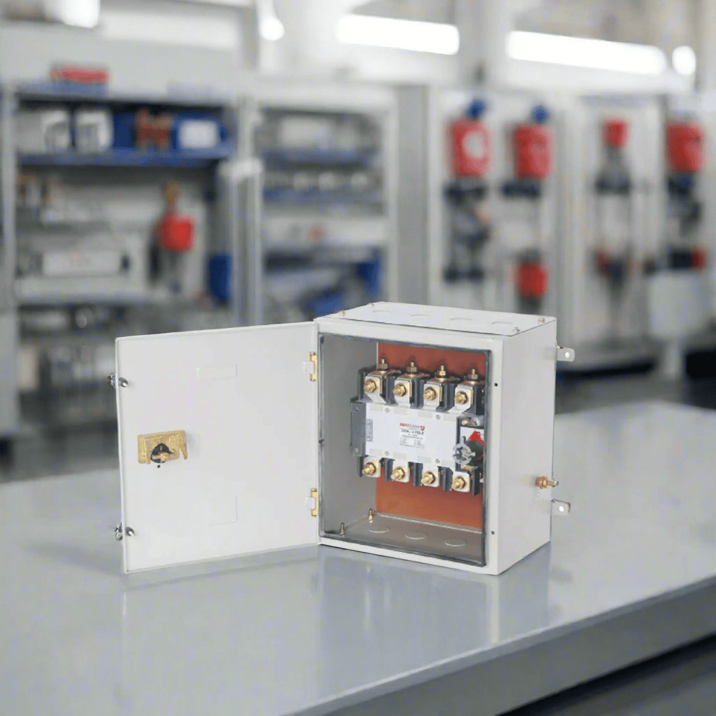 Indoasian Load Centers & Circuit Protection Indoasian On-Load Changeover Switch 4-Pole (63A-2500A)