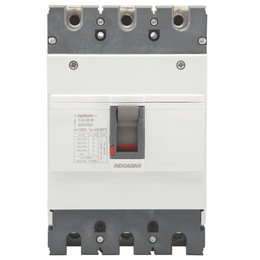 Indoasian Load Centers & Circuit Protection Indoasian Optium 3-Pole MCCB - (63A-800A)