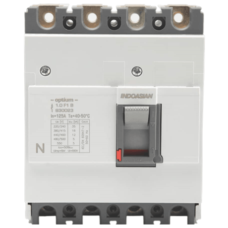 Indoasian Load Centers & Circuit Protection Indoasian Optium F2 Four Pole MCCB - (100A-250A)