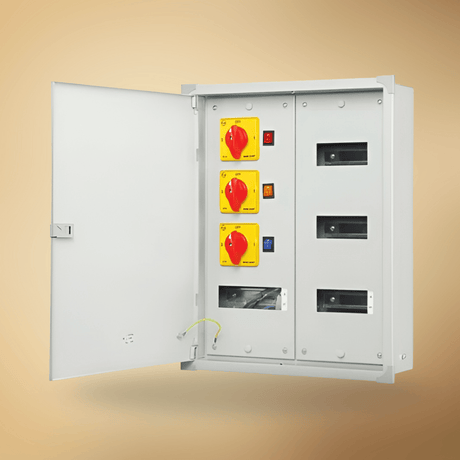 Indoasian Load Centers & Circuit Protection Indoasian Phase Selector Distribution Board  6-12 Way