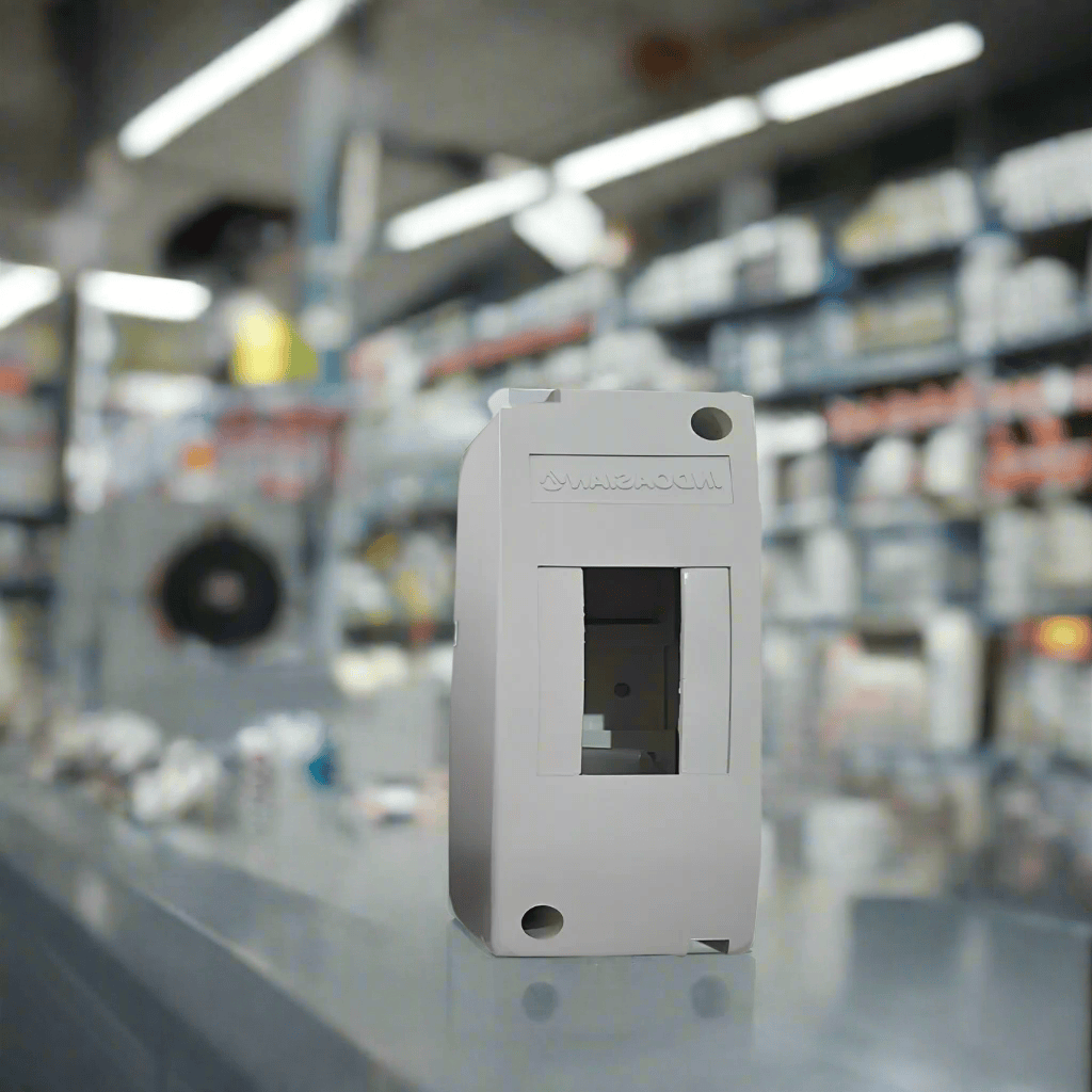 Indoasian Load Centers & Circuit Protection Indoasian Plastic Enclosure Box For SP & DP MCB White